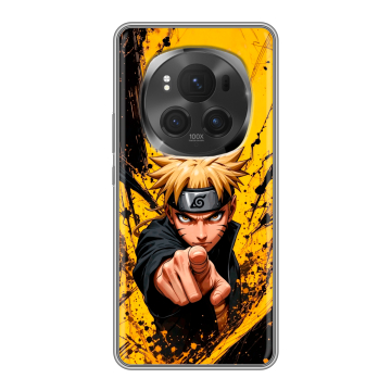 Силиконовый чехол на Honor Magic 6 Pro с принтом Naruto Наруто Силиконовый чехол на Honor Magic 6 Pro с принтом Naruto Наруто
