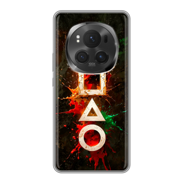 Силиконовый чехол на Honor Magic 6 Pro с принтом Squid Game Игра кальмара Силиконовый чехол на Honor Magic 6 Pro с принтом Squid Game Игра кальмара
