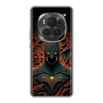 Силиконовый чехол на Honor Magic 6 Pro с принтом Batman Бэтмен