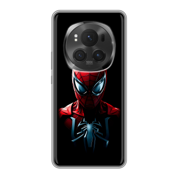 Силиконовый чехол на Honor Magic 6 Pro с принтом Spiderman Человек паук Силиконовый чехол на Honor Magic 6 Pro с принтом Spiderman Человек паук