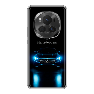 Силиконовый чехол на Honor Magic 6 Pro с принтом Mercedes Мерседес Силиконовый чехол на Honor Magic 6 Pro с принтом Mercedes Мерседес