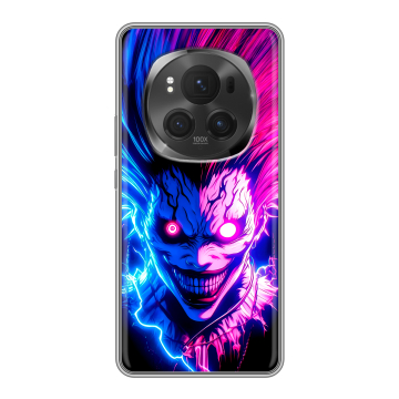 Силиконовый чехол на Honor Magic 6 Pro с принтом Death note Тетрадь смерти