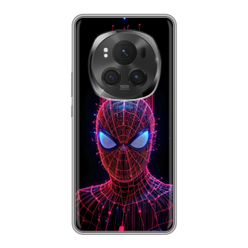 Силиконовый чехол на Honor Magic 6 Pro с принтом Spiderman Человек паук Силиконовый чехол на Honor Magic 6 Pro с принтом Spiderman Человек паук