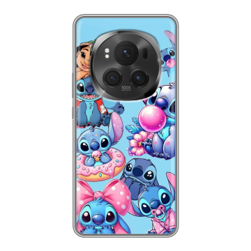 Силиконовый чехол на Honor Magic 6 Pro с принтом Лило и Стич Силиконовый чехол на Honor Magic 6 Pro с принтом Лило и Стич