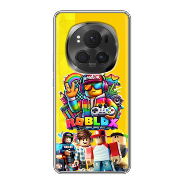 Силиконовый чехол на Honor Magic 6 Pro с принтом Roblox Роблокс