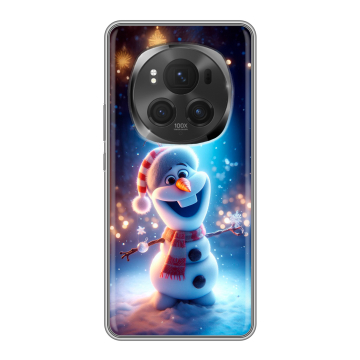 Силиконовый чехол на Honor Magic 6 Pro с принтом Новый год