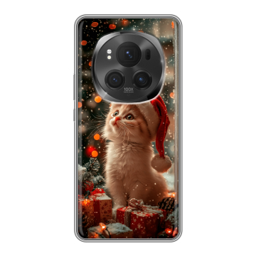 Силиконовый чехол на Honor Magic 6 Pro с принтом Новый год