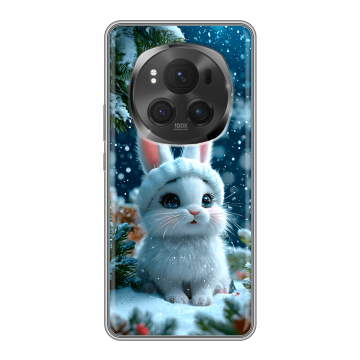 Силиконовый чехол на Honor Magic 6 Pro с принтом Новый год