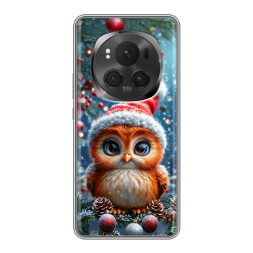 Силиконовый чехол на Honor Magic 6 Pro с принтом Новый год