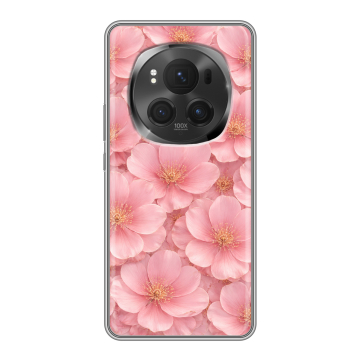 Силиконовый чехол на Honor Magic 6 Pro с принтом женский