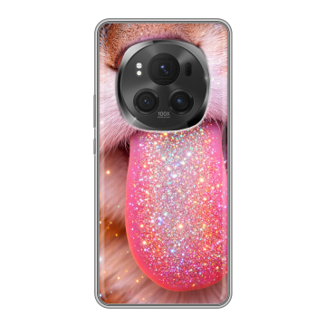 Силиконовый чехол на Honor Magic 6 Pro с принтом для девочек Силиконовый чехол на Honor Magic 6 Pro с принтом для девочек