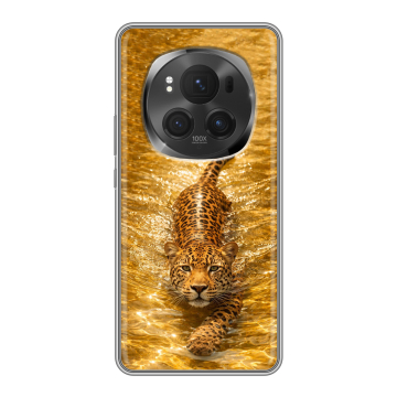 Силиконовый чехол на Honor Magic 6 Pro с принтом женский