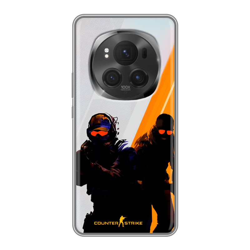 Силиконовый чехол на Honor Magic 6 Pro с принтом Контер страйк Counter strike Силиконовый чехол на Honor Magic 6 Pro с принтом Контер страйк Counter strike