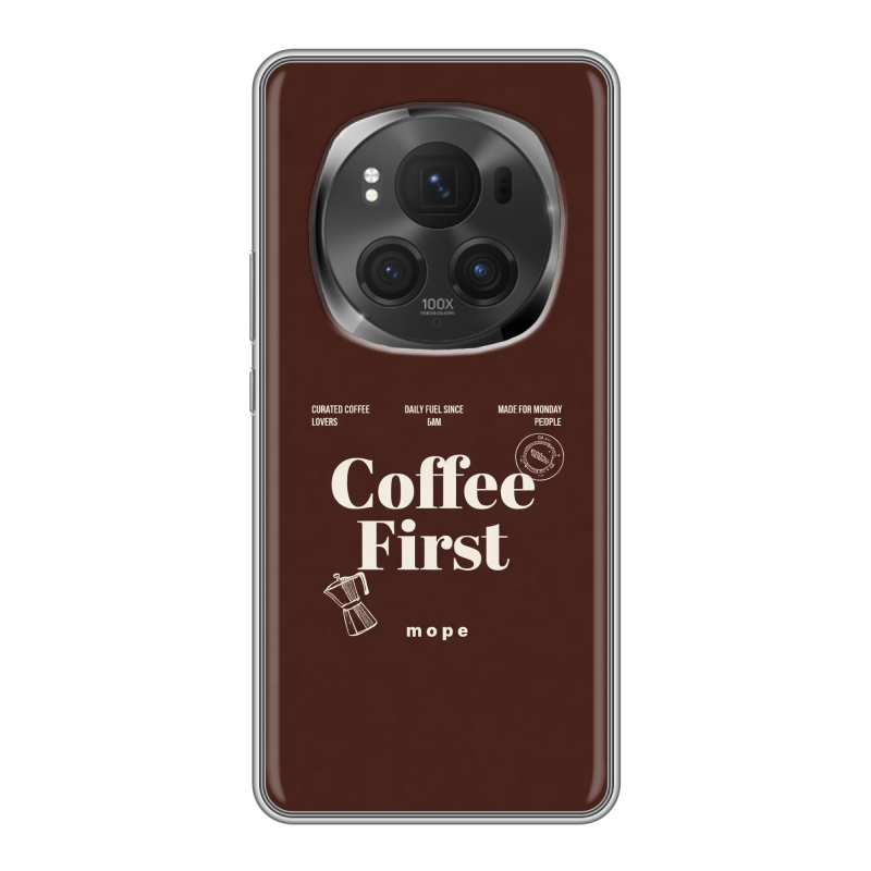 Силиконовый чехол на Honor Magic 6 Pro с принтом женский Силиконовый чехол на Honor Magic 6 Pro с принтом женский