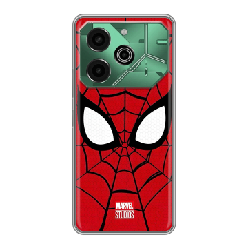 Силиконовый чехол на Tecno Pova 6 Pro 5G с принтом человек паук spiderman