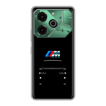 Силиконовый чехол на Tecno Pova 6 Pro 5G с принтом БМВ BMW