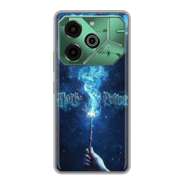 Силиконовый чехол на Tecno Pova 6 Pro 5G с принтом Harry Potter Гарри Поттер Силиконовый чехол на Tecno Pova 6 Pro 5G с принтом Harry Potter Гарри Поттер