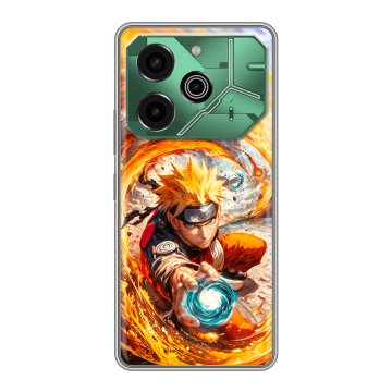 Силиконовый чехол на Tecno Pova 6 Pro 5G с принтом Аниме Наруто Naruto Силиконовый чехол на Tecno Pova 6 Pro 5G с принтом Аниме Наруто Naruto