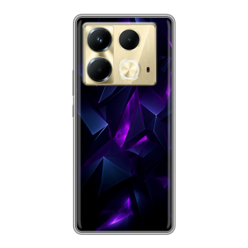 Силиконовый чехол на Infinix Note 40 4G с принтом Абстракиция Силиконовый чехол на Infinix Note 40 4G с принтом Абстракиция