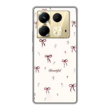 Силиконовый чехол на Infinix Note 40 4G с принтом для девочек Силиконовый чехол на Infinix Note 40 4G с принтом для девочек