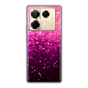 Силиконовый чехол на Infinix Note 40 Pro 4G с принтом Блестки Силиконовый чехол на Infinix Note 40 Pro 4G с принтом Блестки