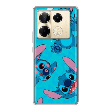 Силиконовый чехол на Infinix Note 40 Pro 4G с принтом Лило и Стич Силиконовый чехол на Infinix Note 40 Pro 4G с принтом Лило и Стич