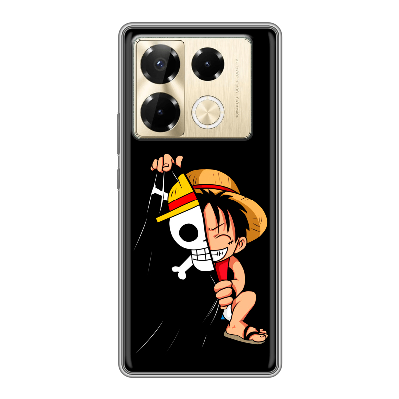 Силиконовый чехол на Infinix Note 40 Pro 4G с принтом One Piece Ван Пис Силиконовый чехол на Infinix Note 40 Pro 4G с принтом One Piece Ван Пис