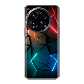 Силиконовый чехол на Tecno Camon 30 Premier 5G с принтом Абстракция неон Силиконовый чехол на Tecno Camon 30 Premier 5G с принтом Абстракция неон