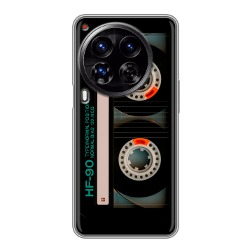 Силиконовый чехол на Tecno Camon 30 Premier 5G с принтом Кассета Силиконовый чехол на Tecno Camon 30 Premier 5G с принтом Кассета