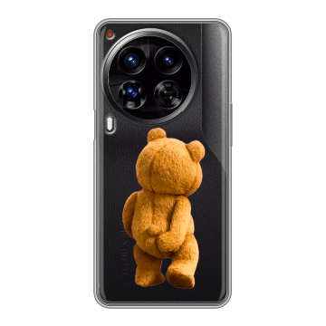 Силиконовый чехол на Tecno Camon 30 Premier 5G с принтом Медведь Силиконовый чехол на Tecno Camon 30 Premier 5G с принтом Медведь
