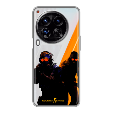 Силиконовый чехол на Tecno Camon 30 Premier 5G с принтом Контер страйк Counter strike