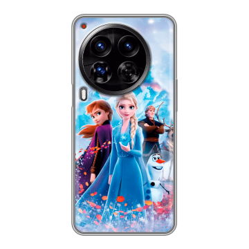 Силиконовый чехол на Tecno Camon 30 Premier 5G с принтом Холодное сердце Frozen Силиконовый чехол на Tecno Camon 30 Premier 5G с принтом Холодное сердце Frozen