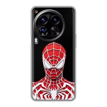 Силиконовый чехол на Tecno Camon 30 Premier 5G с принтом человек паук spiderman