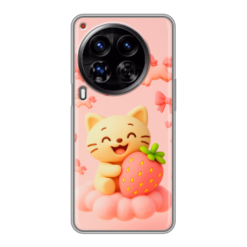 Силиконовый чехол на Tecno Camon 30 Premier 5G с принтом для девочек