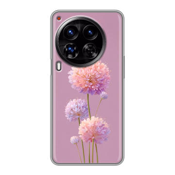 Силиконовый чехол на Tecno Camon 30 Premier 5G с принтом Цветы Силиконовый чехол на Tecno Camon 30 Premier 5G с принтом Цветы