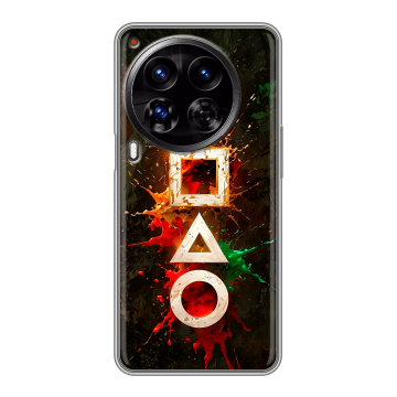 Силиконовый чехол на Tecno Camon 30 Premier 5G с принтом Squid Game Игра кальмара