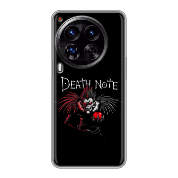 Силиконовый чехол на Tecno Camon 30 Premier 5G с принтом Death note Тетрадь смерти Силиконовый чехол на Tecno Camon 30 Premier 5G с принтом Death note Тетрадь смерти