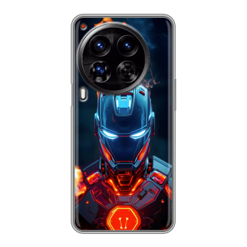 Силиконовый чехол на Tecno Camon 30 Premier 5G с принтом IronMan Железный человек