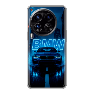 Силиконовый чехол на Tecno Camon 30 Premier 5G с принтом BMW БМВ Силиконовый чехол на Tecno Camon 30 Premier 5G с принтом BMW БМВ