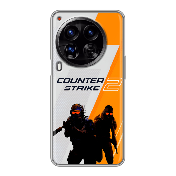 Силиконовый чехол на Tecno Camon 30 Premier 5G с принтом Counter Strike