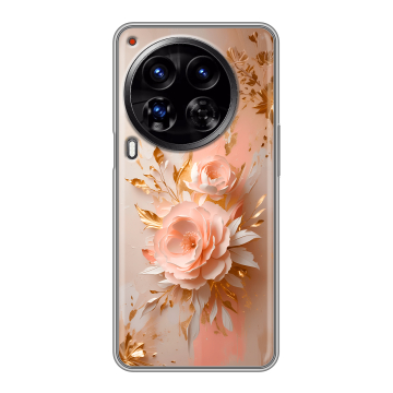 Силиконовый чехол на Tecno Camon 30 Premier 5G с принтом женский Силиконовый чехол на Tecno Camon 30 Premier 5G с принтом женский