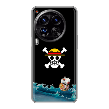 Силиконовый чехол на Tecno Camon 30 Premier 5G с принтом One Piece Ван Пис Силиконовый чехол на Tecno Camon 30 Premier 5G с принтом One Piece Ван Пис