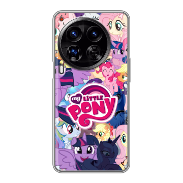 Силиконовый чехол на Tecno Camon 30 Premier 5G с принтом My little pony Дружба чудо Силиконовый чехол на Tecno Camon 30 Premier 5G с принтом My little pony Дружба чудо