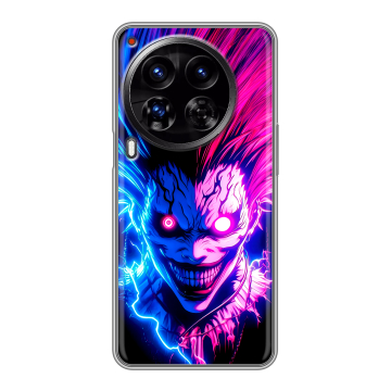 Силиконовый чехол на Tecno Camon 30 Premier 5G с принтом Death note Тетрадь смерти Силиконовый чехол на Tecno Camon 30 Premier 5G с принтом Death note Тетрадь смерти