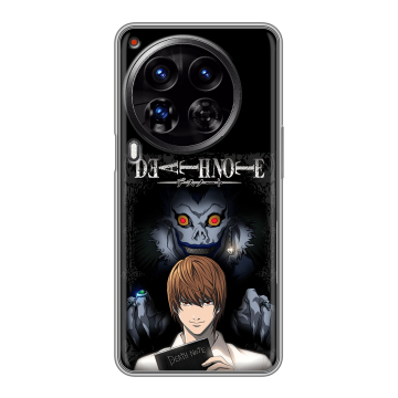 Силиконовый чехол на Tecno Camon 30 Premier 5G с принтом Death note Тетрадь смерти Силиконовый чехол на Tecno Camon 30 Premier 5G с принтом Death note Тетрадь смерти