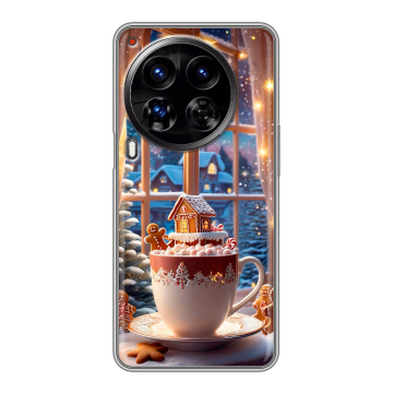 Силиконовый чехол на Tecno Camon 30 Premier 5G с принтом Новый год Силиконовый чехол на Tecno Camon 30 Premier 5G с принтом Новый год