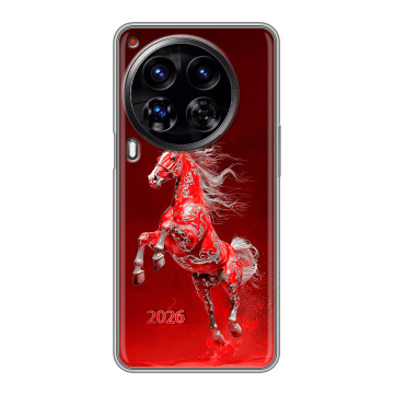 Силиконовый чехол на Tecno Camon 30 Premier 5G с принтом Новый год Силиконовый чехол на Tecno Camon 30 Premier 5G с принтом Новый год