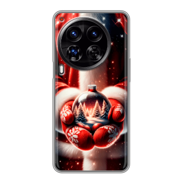 Силиконовый чехол на Tecno Camon 30 Premier 5G с принтом Новый год Силиконовый чехол на Tecno Camon 30 Premier 5G с принтом Новый год