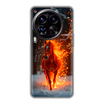 Силиконовый чехол на Tecno Camon 30 Premier 5G с принтом Новый год Силиконовый чехол на Tecno Camon 30 Premier 5G с принтом Новый год