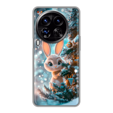 Силиконовый чехол на Tecno Camon 30 Premier 5G с принтом Новый год Силиконовый чехол на Tecno Camon 30 Premier 5G с принтом Новый год